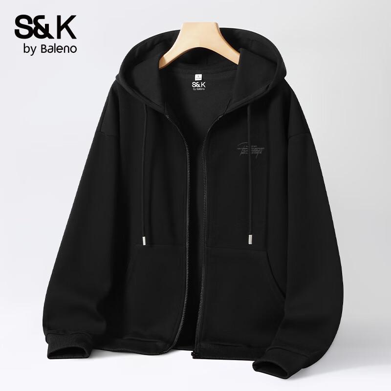 

Baleno Men s S&K Series Vintage American Knit Hooded Jacket 5XL