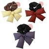 Bowknot Hair Rope Hair Bun Scrunchies Elastic Hair Rope Big Hair Scrunchy Vintage HairBands Female Accessories