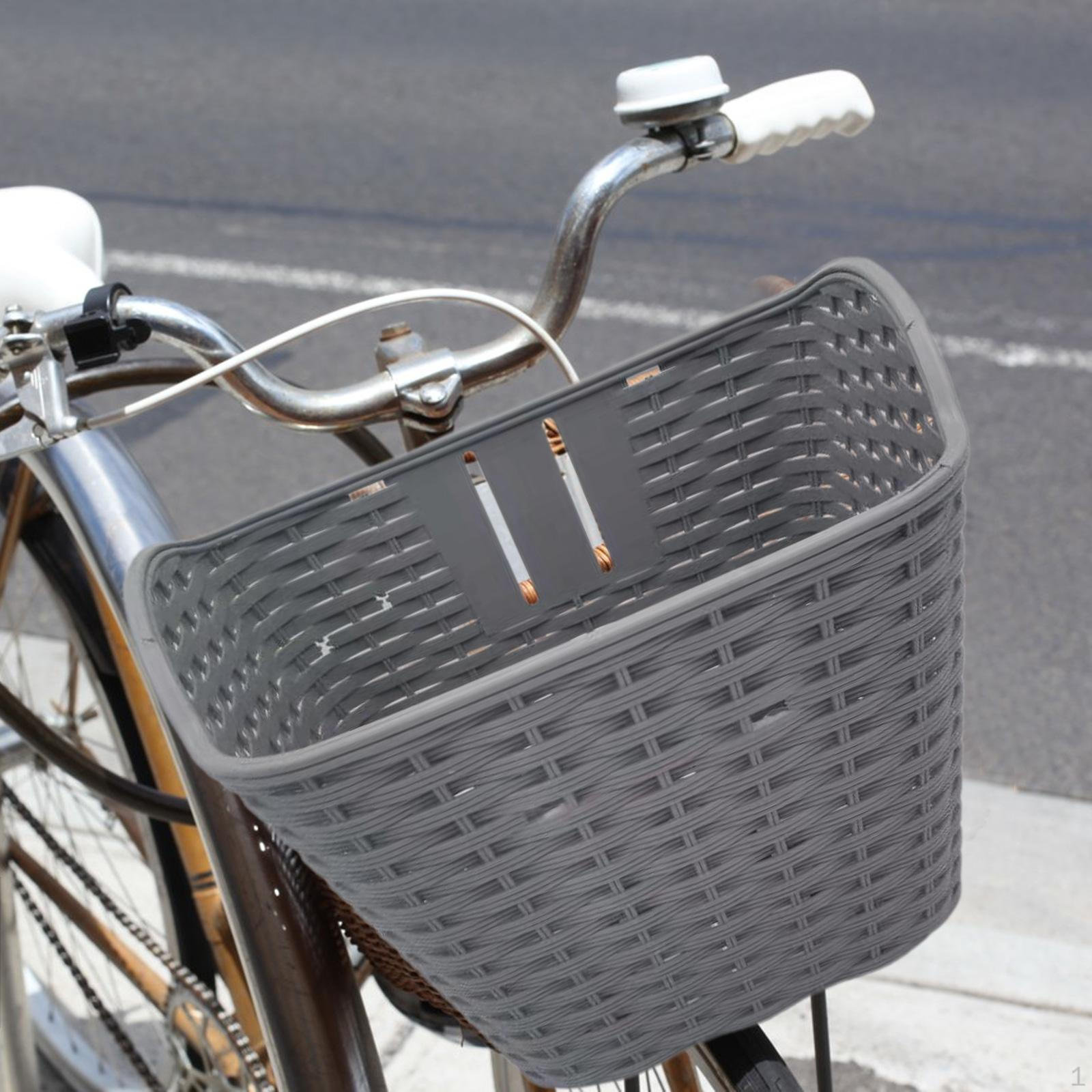 

Корзина для велосипеда, передняя корзина для велосипеда, простота установки и очистки, корзина на руль винтажного дизайна, подвесная