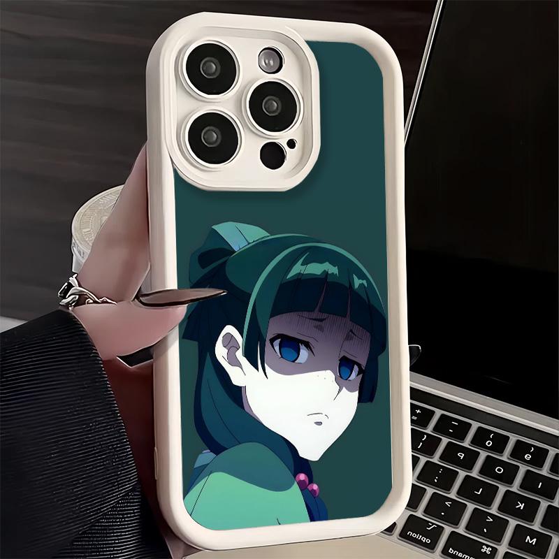 Phone Case for iPhone 17 Air 16E 15 16 Pro Max A-Apothecary D-Diaries Maomao Cover 14 Plus 13 12 Mini Soft Shell Silicone Fundas