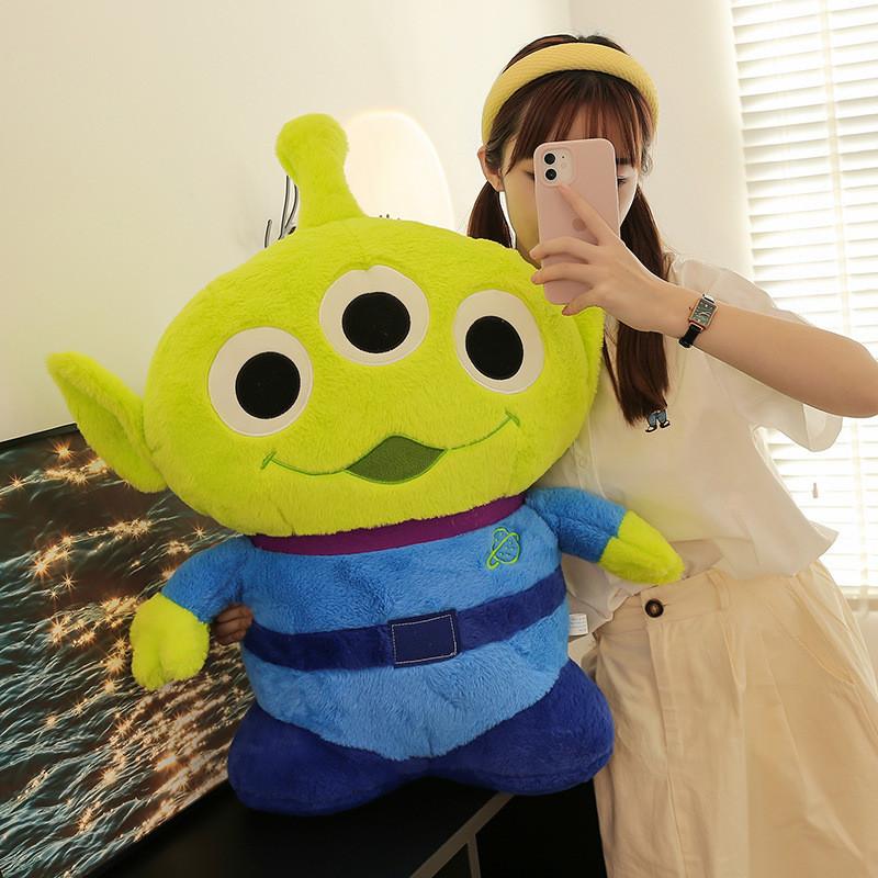 Story Alien Toy Plush Doll Cute Three Eyed Monster Soft Toy For Kids Collectors