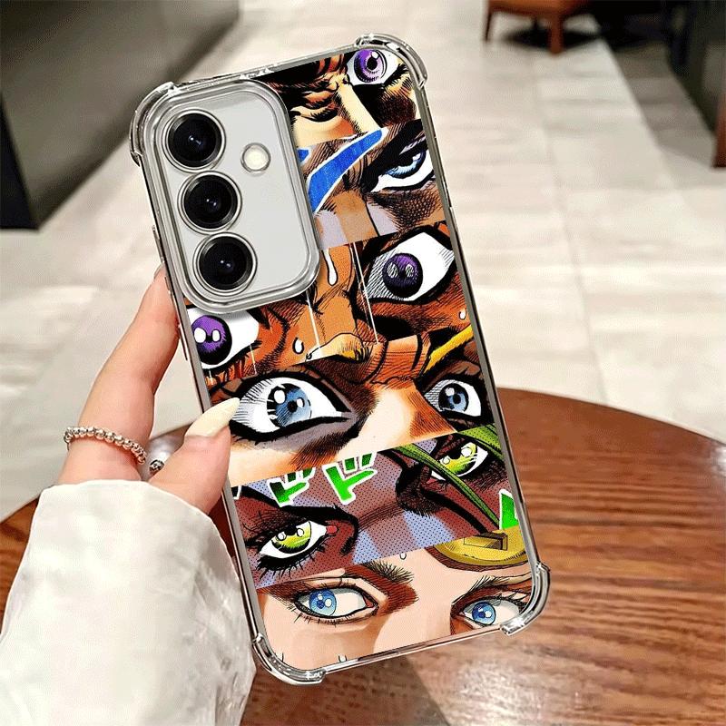 JoJo Adventure Kujo Jotaro Soft Phone Case For Samsung A17 A27 A07 A37 A57 A16 A56 A15 A55 A14 A54 A13 A53 A26 A36 A25 A35 A24 A