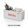 Mini 1:30 Scale Desktop Pen Holder & Business Card Storage Box with Custom Logo