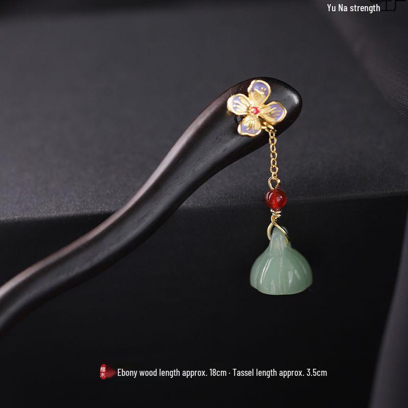 Summer Special: Wooden Hairpin - Ancient Qipao & Classical Retro Style Hair Accessory