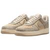 Nike Air Force 1 Low 07 LV8 Denim Desert Khaki Unisex Sneakers Tan Light-Khaki Metallic-Silver IR0951-201
