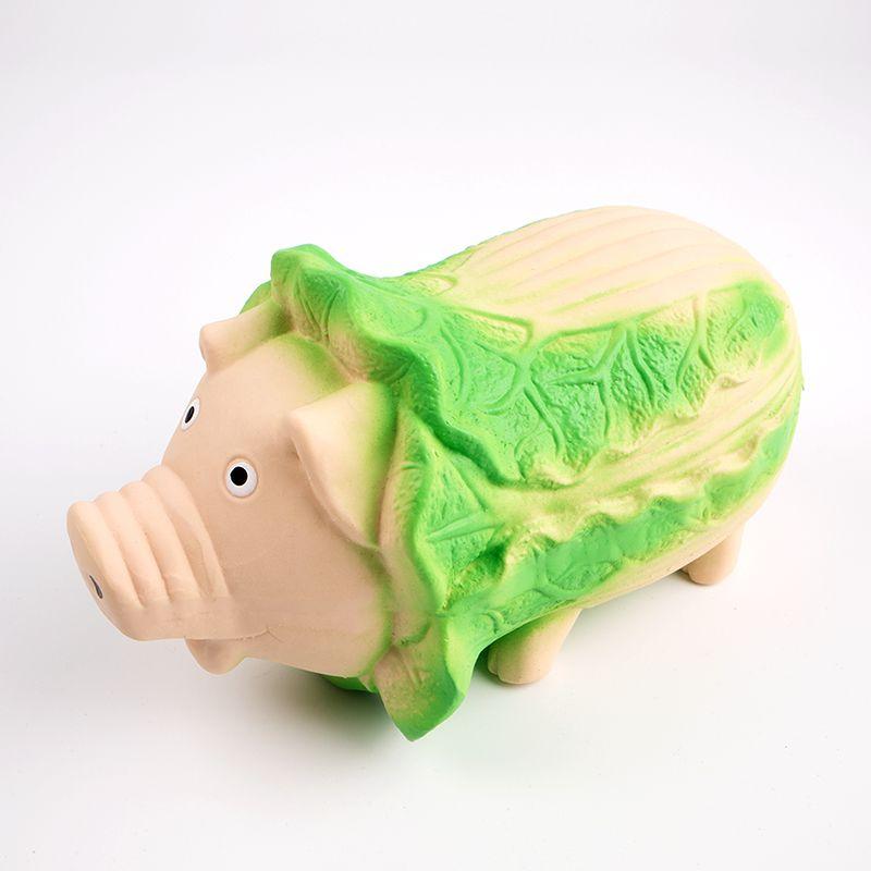 

Pet Supplies Dog Sound Latex Stuffed Pig Funny Cute Molar Bite Relieving Stuffy Cabbage Corn Pig Toy Cabbage latex pig