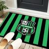 1 Stück Teppich Sassuolo Fußballwappen Design Teppich, Stuhlteppich, Läufer für Büro Schlafzimmer Wohnzimmer Schlafzimmer, Fußabtreter Dekoration Weihnachts-Fan-Geschenke