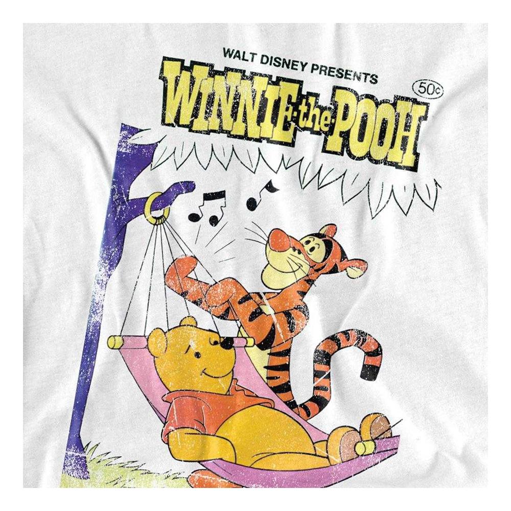 Winnie the Pooh Unisex Adult Tigger Vintage Hammock Poster T-Shirt
