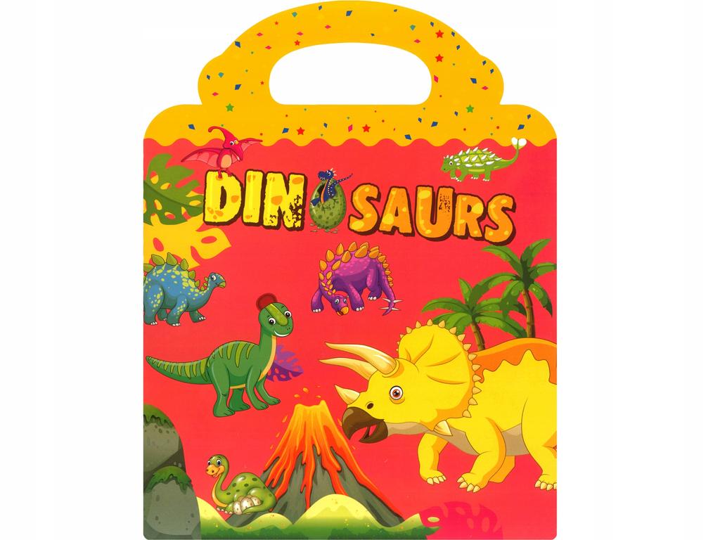 Booklet with 31 stickers Dinosaurs Animals dino stickers