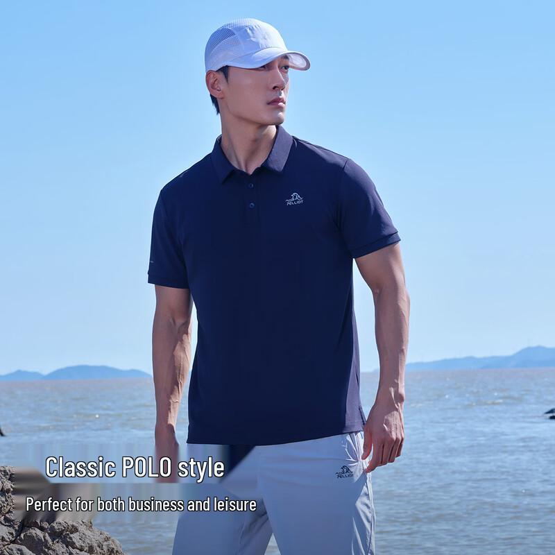 PELLIOT Unisex Quick-Dry Polo Shirt