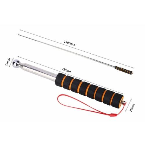 Heizi Crack Scale and Percussion Rod Set (2-Piece Set) for Detecting Subsurface Concrete, Inspection Rod, Measuring Scale, Stethoscope, and Percussion