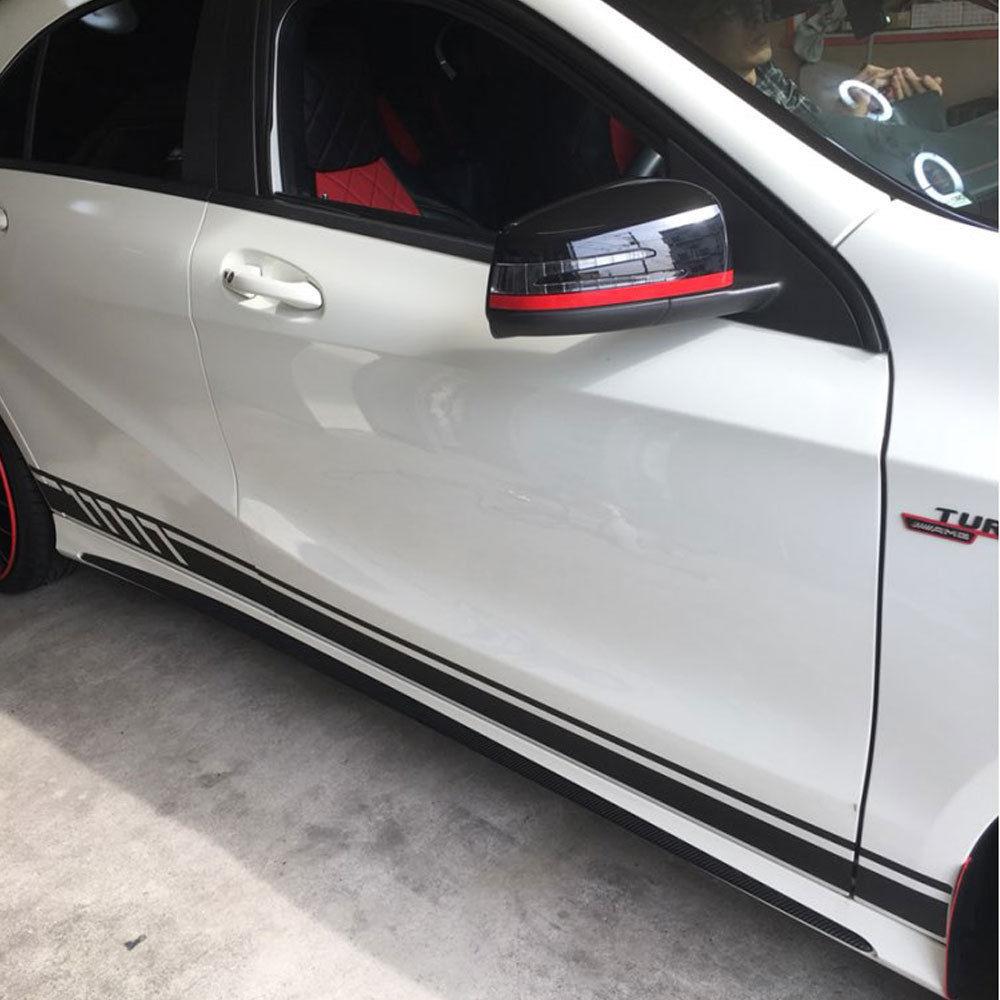 Girlanda naklejek na karoserię D-655-matowa czerń