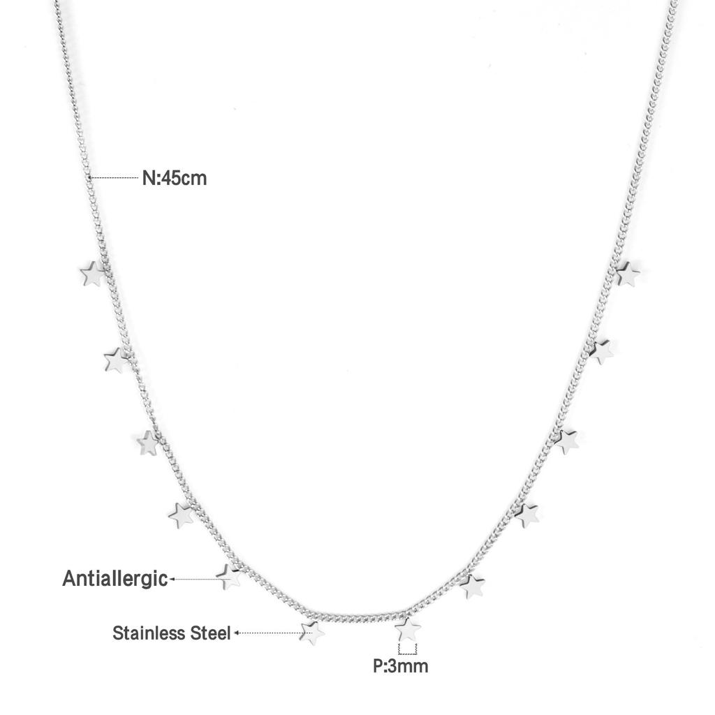 Simple And Versatile Rectangle Pendant Necklace Minimalist Luxury Women's Jewelry Accessory