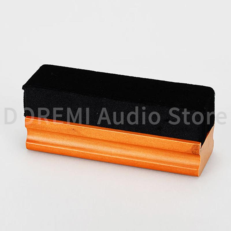 Anti-Static Vinyl Record Cleaning Brush Cleaner Velvet Dust Remover Brush for Phonograph Turntable LP Vinyl Records Cleaning
