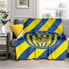Luqueno Club Emblem Blanket Outdoor Flannel Blanket for Camping, Hiking, Garden Parties, Picnic Essentials,gift for family and friends