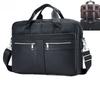 Layer Cowhide Men's Business Briefcase, Briefcase for Computers, Single Shoulder Crossbody Bag, Genuine Leather Handbag
