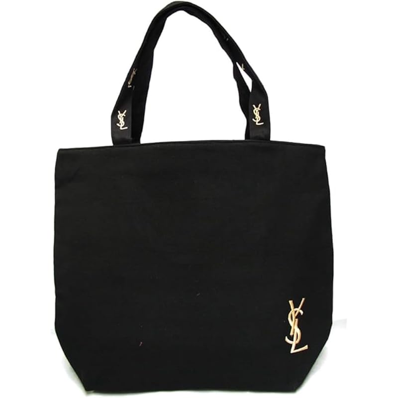 

[YVES SAINT LAURENT] Yves Saint Laurent tote bag black black With zipper version. [product]
