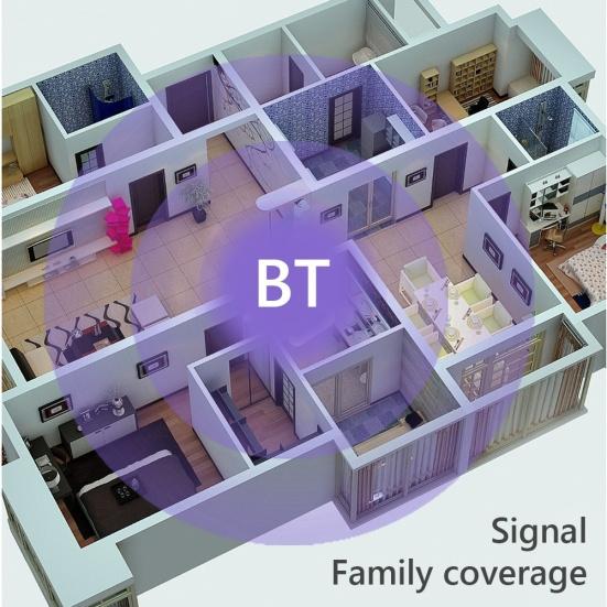 Portable USB Bluetooth-compatible 5.0 Adapter Stereo 3.5mm AUX Audio Receiver Transmitter