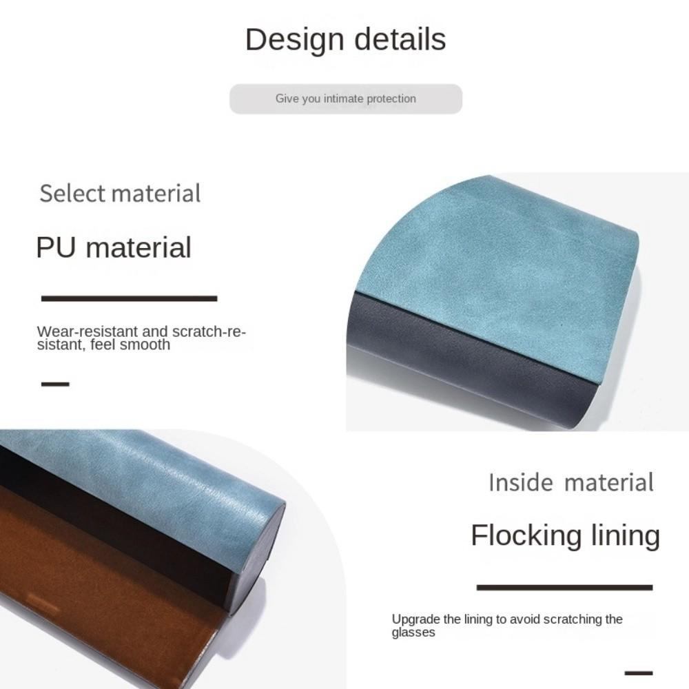 Large Capacity Sunglasses Box Double Layer Glasses Case Fashion Eyeglasses Holder Men