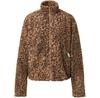 Куртка Женская Pckatty Teddy Из Флиса С Высоким Воротником Zip (17163961) Коричневый