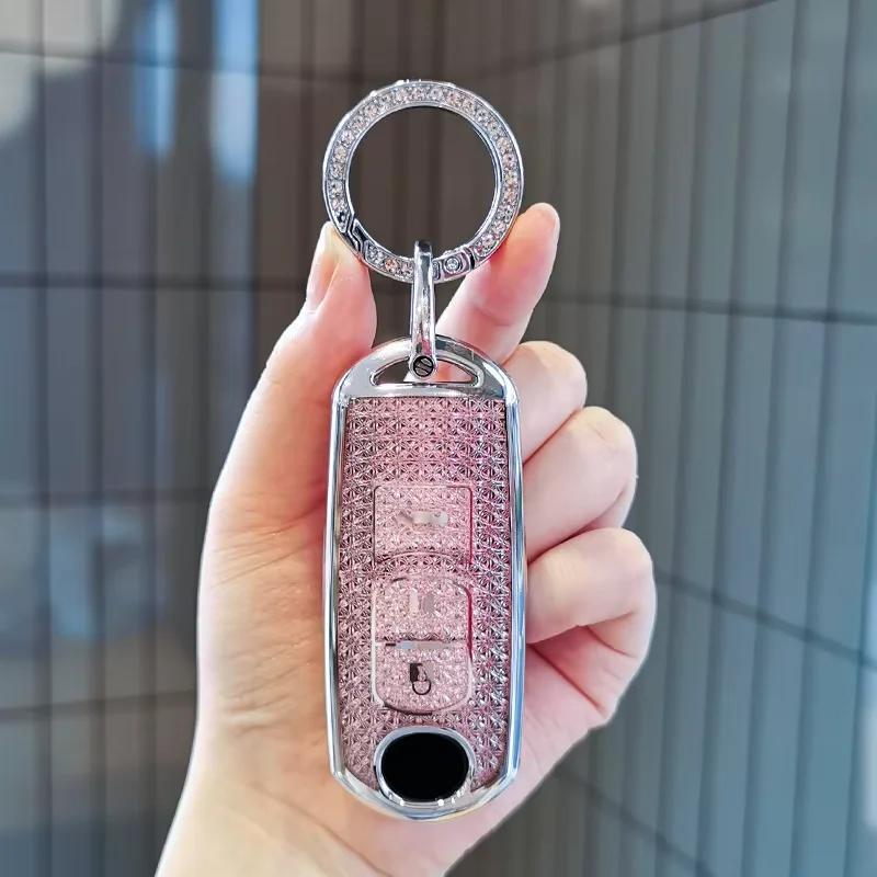 Suitable For Mazda 3 Keycase Cx4 Cx5 Atenza Cx30 Cx50 Cx8 Cx90 Keycover Key Shell Keychain Car Accessories