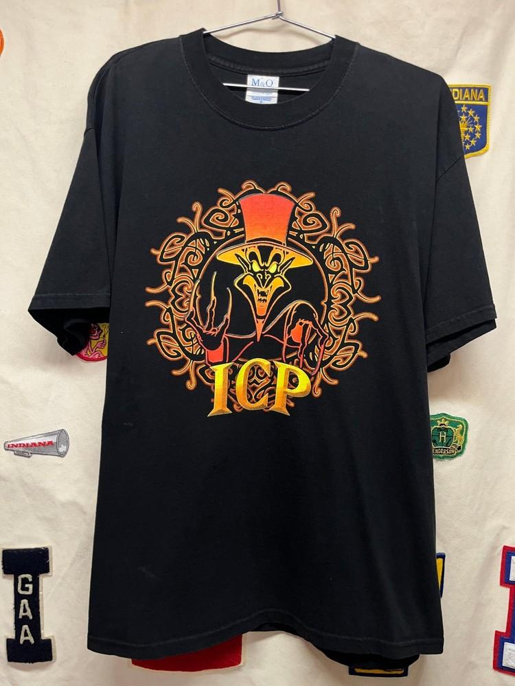 

ICP Juggalo Insane Clown Posse 2002 2 Side Black Unisex Tshirt S5XL KH11743 Unisex T-Shirt M