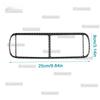 Real Soft Carbon Fiber Trim for Seat Leon MK1 1M 1999 2000 2001 2002 2003 2004 Center AC Air Vent Outlet Interior Accessories.