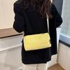 Women's Lightweight Solid Color Square Crossbody Bag - Casual Fashion, Large Capacity for Travel and Commuting