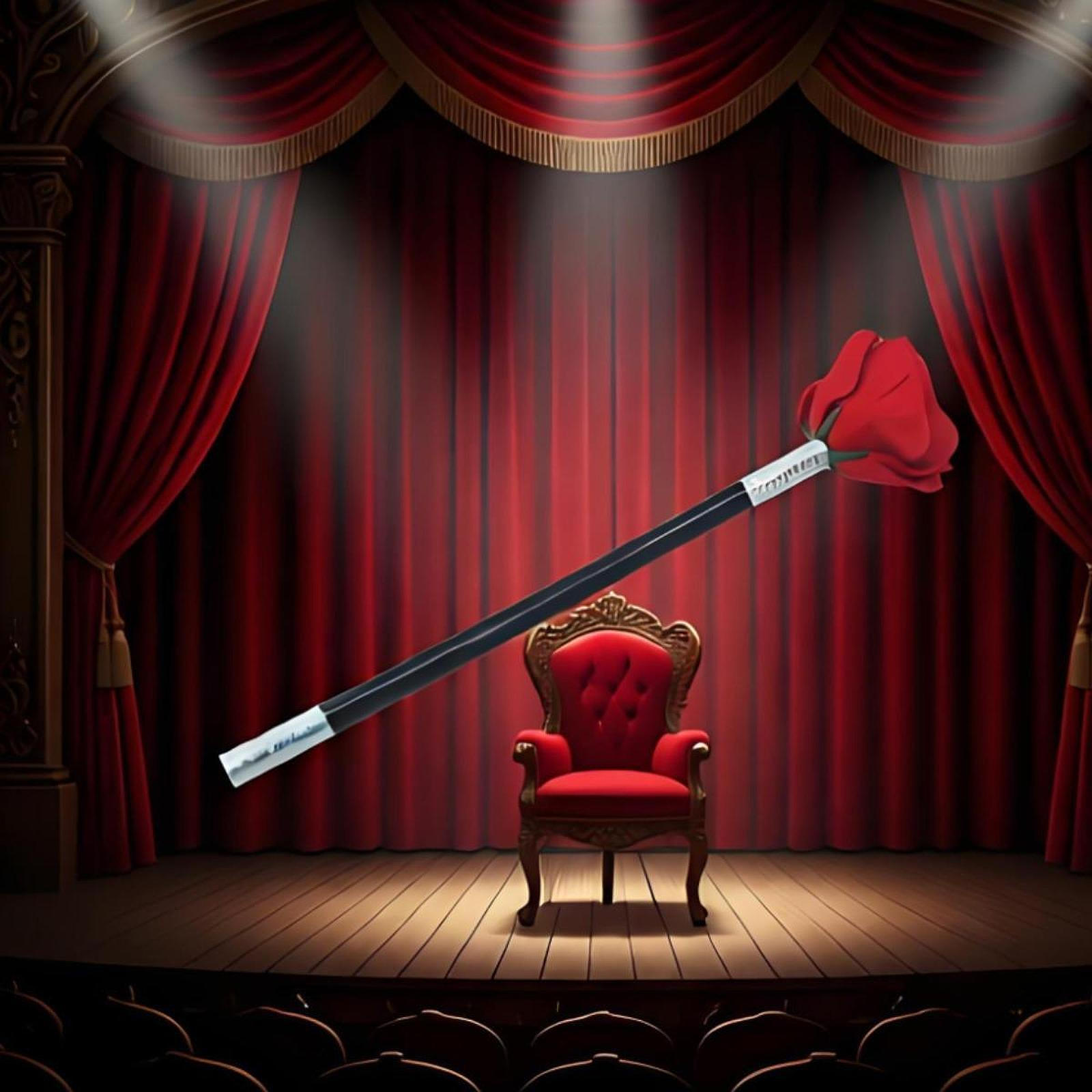 

to Rose Flower Compact for Adults Professional Show Performance Prop Tricks Flowers