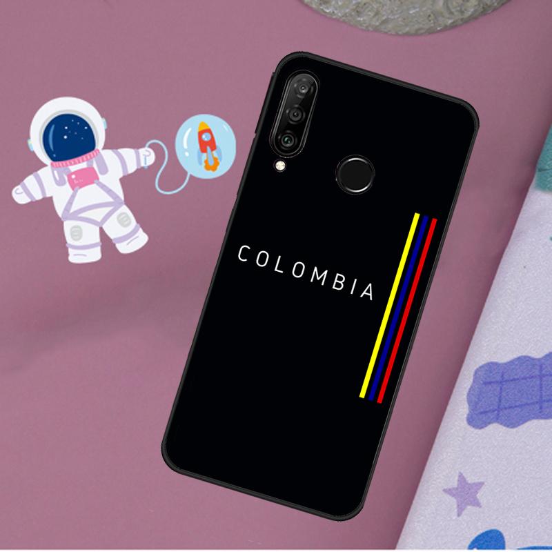 Colombia Flag For Huawei Nova 10 9 SE 11 Pro Y60 Y70 Y90 Y61 Y91 Y72 Y73 12i 11i 8i P20 P30 P40 Lite Case