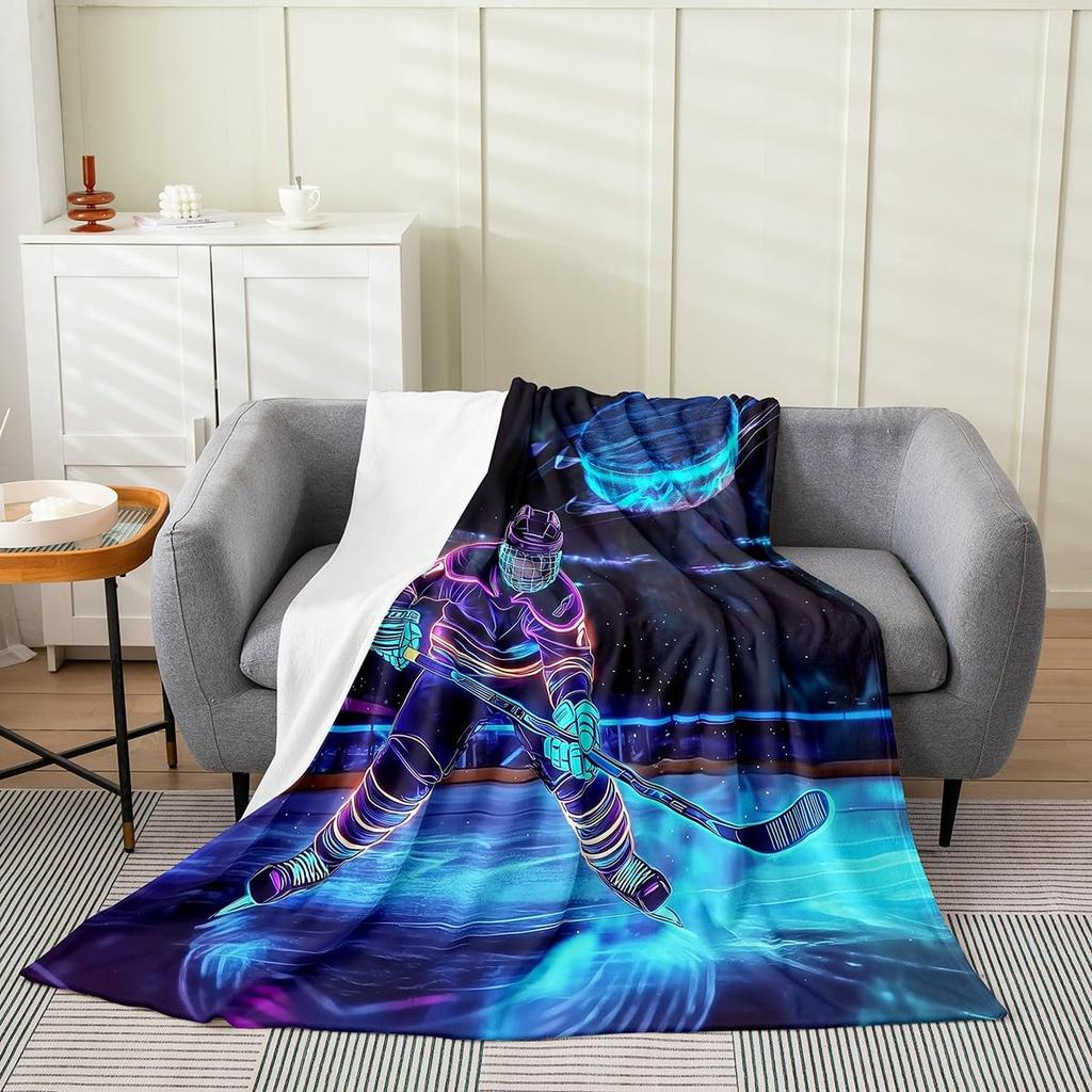 Contemporary Swirl Ring Line Art Pattern Comfortable Fleece Blanket Fit Living Room Bed Office All-match Simple Household Decor