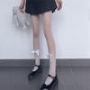 Japanese Jk Stockings Versatile Bottoms Pantyhose Personalized Big Bow Thin Mesh Hollow Mesh Socks