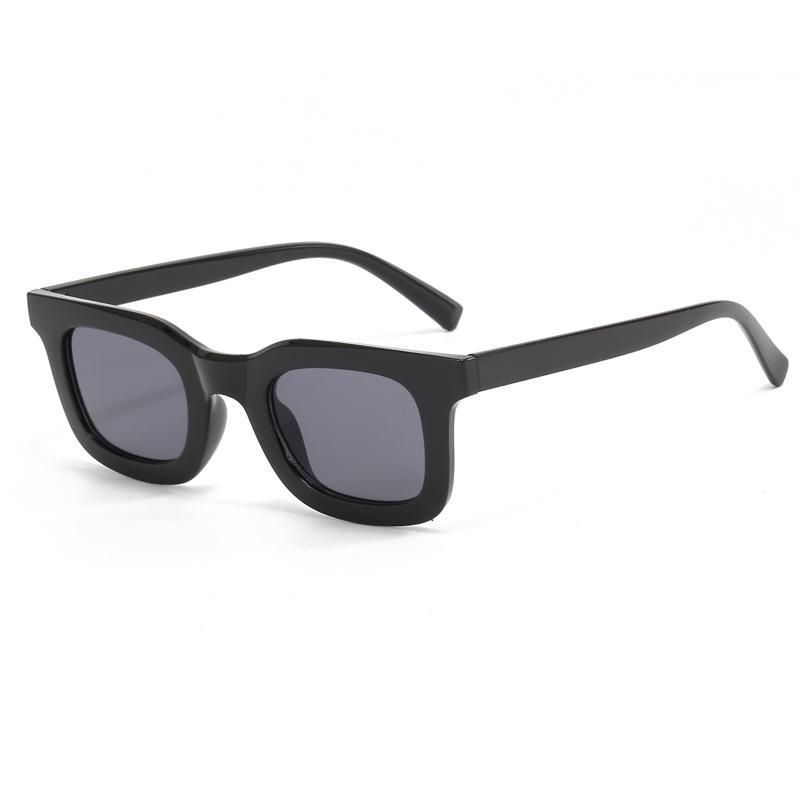 Cycling 2024 Fashion Square Small Frame Sun Glasses Personalized Street Photo Glasses INS Simple Style Sunglasses Female