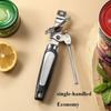 Stainless Steel Can Opener Multifunctional Grip Can Opener Side Cut Can Opener Kitchen Gadgets Bottle Openers Beer Jar Tools Bar