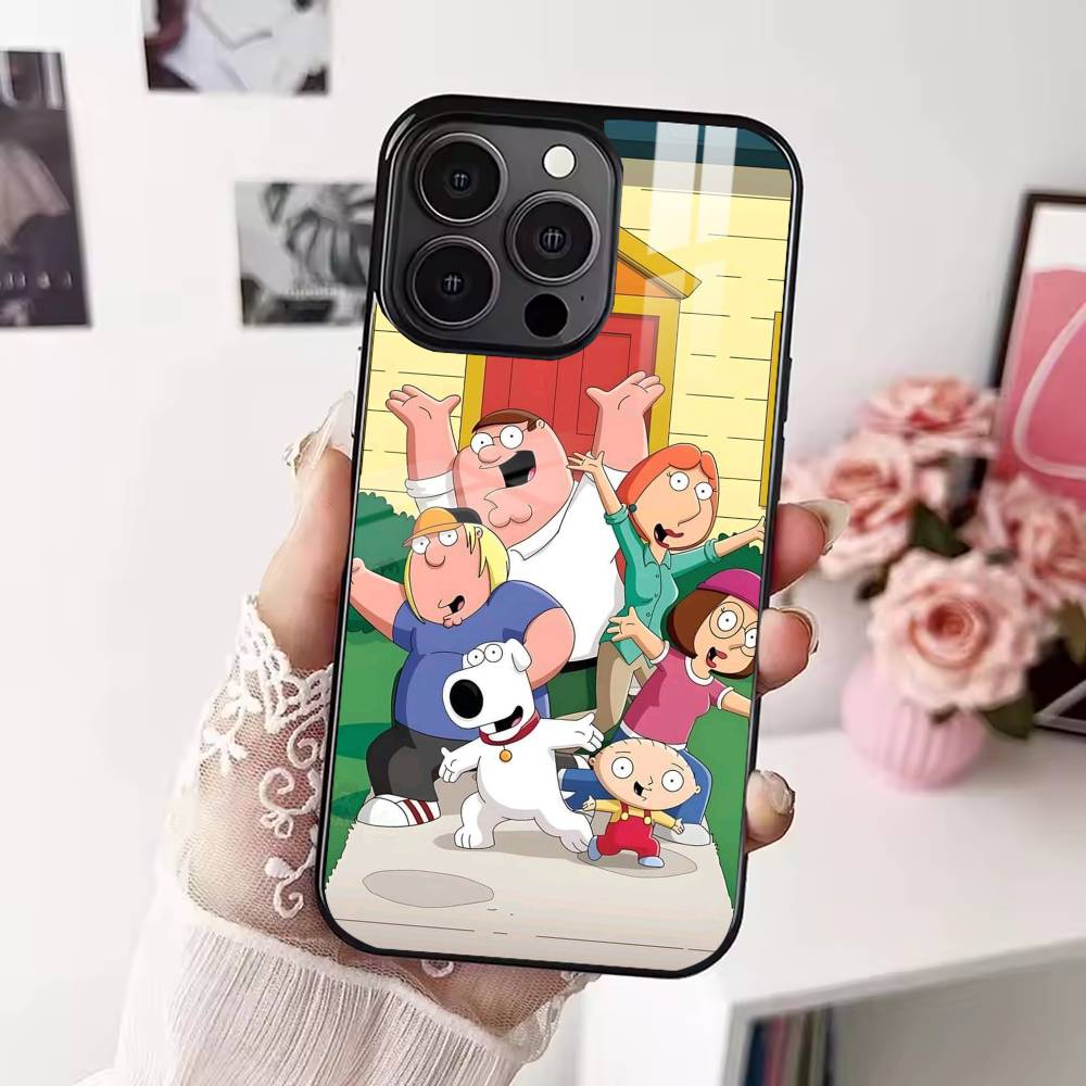 

Cartoon F-Family Funny Guy Phone Case For iPhone 17,16,15,14,13,12,Plus,Pro,Max for Magsafe Magnetic Wireless Charging iPhone17Pro