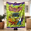 Scooby Print Blanket - Soft & Comfortable, for Bedroom, Travel, Sofa, Home Decoration - Birthday Christmas Gift for Friend
