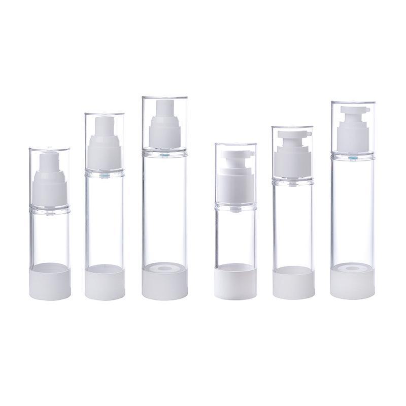Compact Travel Vacuum Bottle Set: Push-Type Spray & Lotion Bottles
