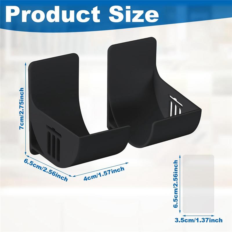 Good-4Pcs Trash Bag Holder,Trash Bag Dispenser Roll Holder Wall Mount Shopping Grocery Bag Roll Holder For Cabinet Kitchen