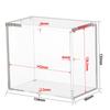 PGY 5mm Acrylic Stackable Display Case for Booster Box for ETB Clear Magnetic Closure Box Trading Cards Collectibles Clear Box