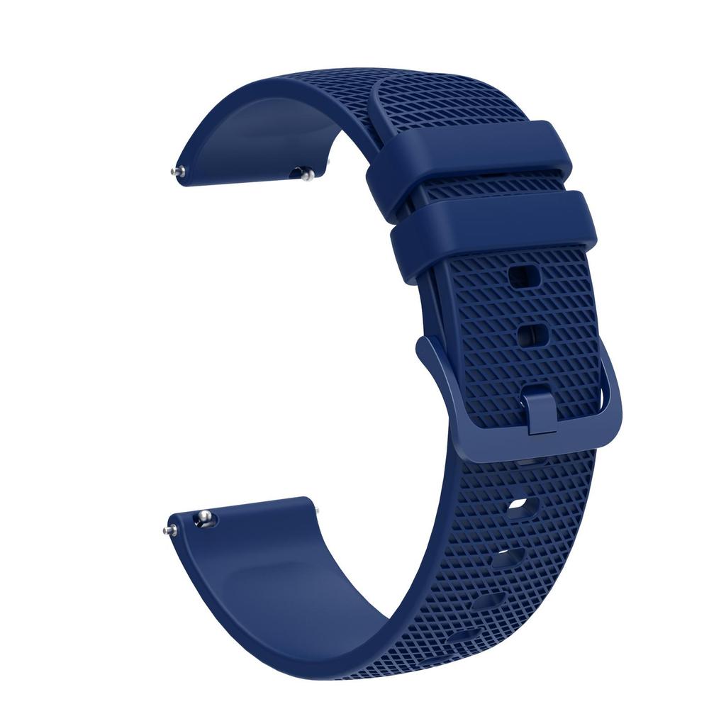 Premium Silicone Watchband WatchStrap Silicone Bracelet Quick Release Rubber Strap WristBand 18mm 20mm 22mm Width Replacement