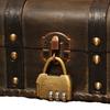 Wooden Organizer Retro Decorative Supplies Wood Vintage Pirate Treasure Chest for Photography