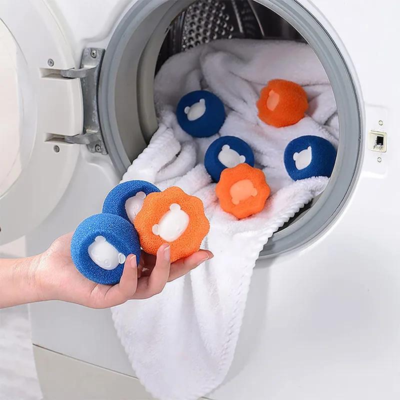Pet Hair Remover Reusable Ball Laundry Washing Machine Filter Wool Sticker Cat Hair Remover Pet Fur Lint Catcher Pet Grooming
