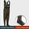 Outdoor Half-Body Waterproof Fishing Waders with Boots