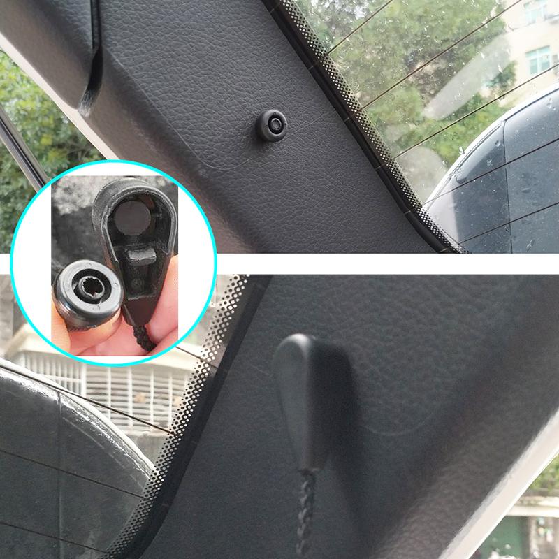 For Renault Clio Megane Scenic Laguna Modus MK1-MK3 Rear Parcel Shelf String Clips 2pc Trunk Boot Hanger Repair Clips 7705099001