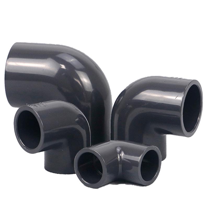 Taizhu UPVC 90-Degree Right Angle Water Supply Pipe Elbow Fitting