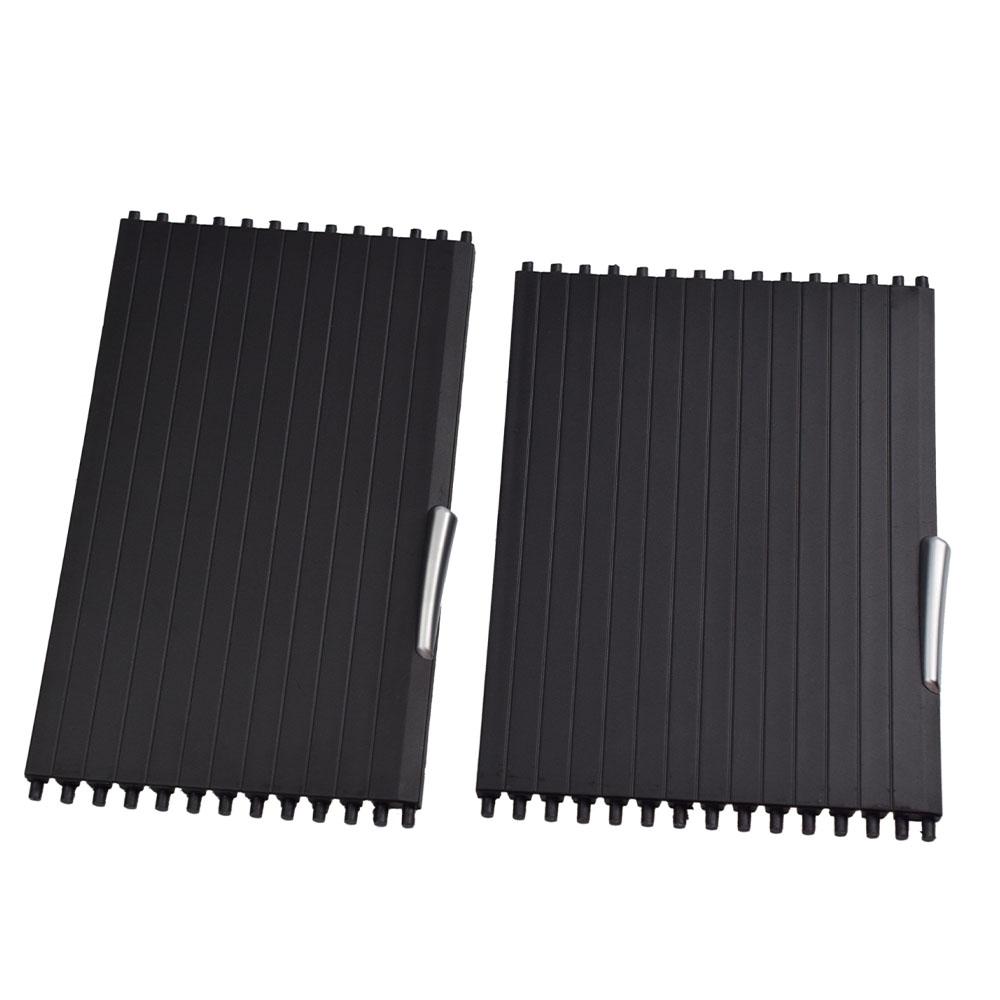 Car Center Console Cup Holder Cover Slide Roller Blinds Storage Box Zipper Sliding Cover For BMW X5 E70 X6 E71 E72