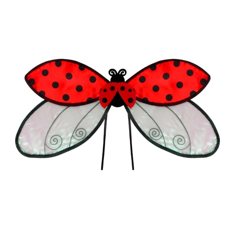Realistic Ladybugs Wing For Halloween Cosplay And Themed Parties Easy Wear Design Safe Role Play Wing For Children