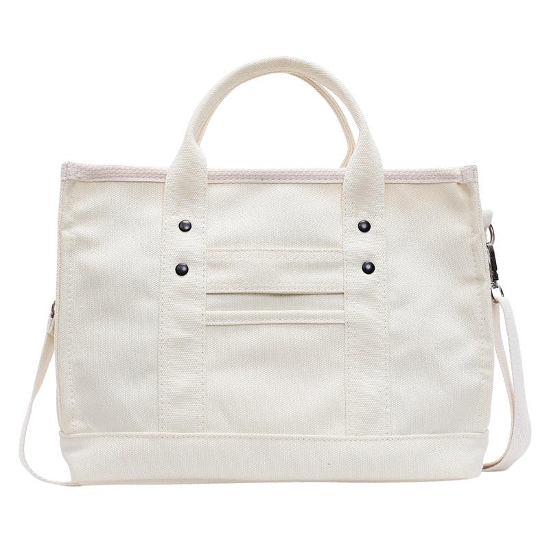 Amazon Canvas Portable Tote Bag Women's 2025 New High-end Shoulder Messenger Bag