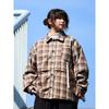 2024 Spring and Autumn Long-Sleeved Plaid Shirt Men's Casual Fashion Brand Japanese Hong Kong Style Student Korean Style Trendy Teen Coat