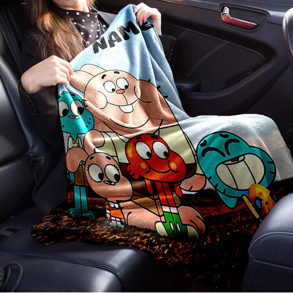 K-POP Anime Girls Group  Four Seasons Soft Warm Blanket  All-Season Thick Knit Polyester Bedspread for Bed, Camping, Travel  Perfect Gift